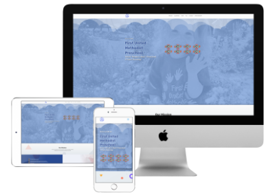 FUMP preschool website homepage.