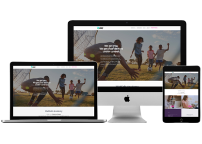 WebSafe Academy website homepage