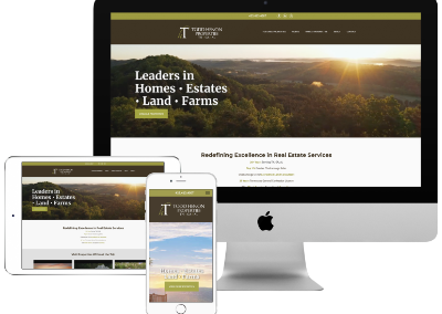 Tood Henon Properties Website Homepage